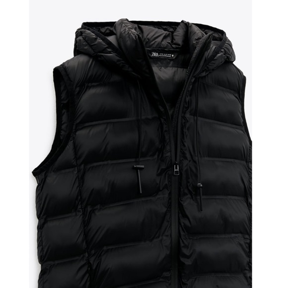 Zara water repellent puffer vest - Picture 10 of 14
